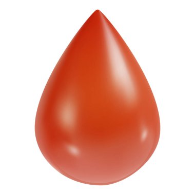 3 boyutlu karikatür kanı ya da kırmızı sıvı gerçekçi komik renkli bir şekilde düşer. Parlak çocukları oyuncak yap. Plastik sevimli parlak tasarım elementi. Vektör en az illüstrasyon.