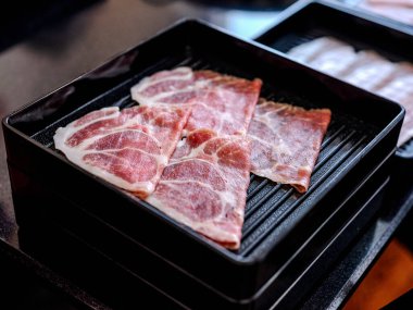 Wagyu Biftek Dilimleri Mükemmel Mermerli