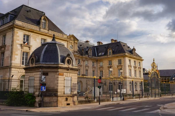 Troyes Francja Wrzesień 2020 Fasada Prefektury Departamentu Aube Klasycznego Xvii — Zdjęcie stockowe