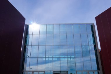 Albi-Le Sequestre, Fransa - Ekim 2019 - Fransız süpermarket zinciri E. Leclerc tarafından işletilen Portes d 'Albi-Fonlabour Ticaret Merkezi