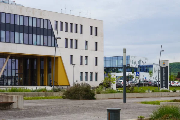 Albi Frankreich Mai 2021 Moderner Hauptsitz Einer Lokalen Niederlassung Von — Stockfoto