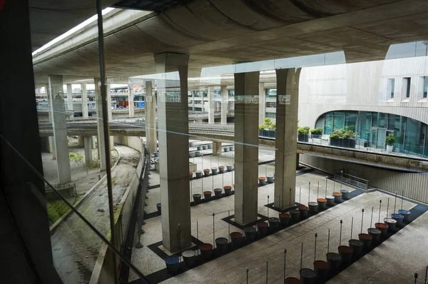 Letiště Paříž Roissy Charles Gaulle Červenec 2019 Masivní Futuristické Infrastruktury — Stock fotografie