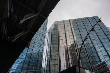 modern buildings in the city of France