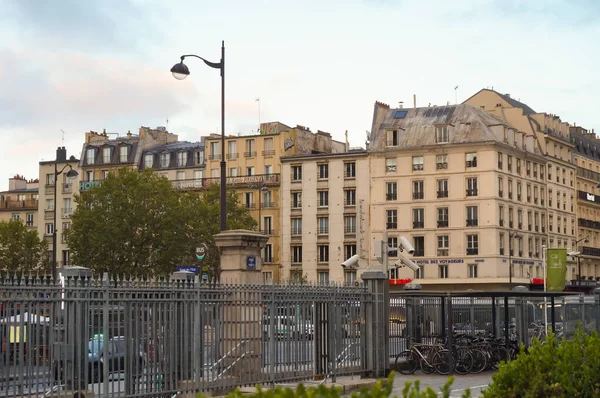 París Francia Sept 2020 Edificios Apartamentos Estilo Haussmann Place Novembre — Foto de Stock