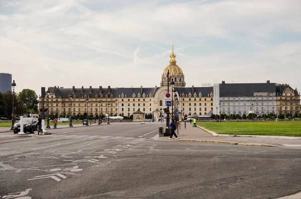 Paříž Francie Vzdušné Město Pohled Invalides Palác Světového Dědictví Unesco — Stock fotografie