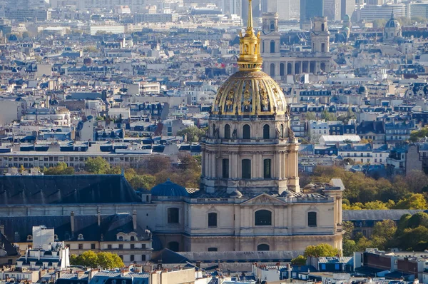 París Francia Vista Aérea Ciudad Con Palacio Los Inválidos Patrimonio — Foto de Stock