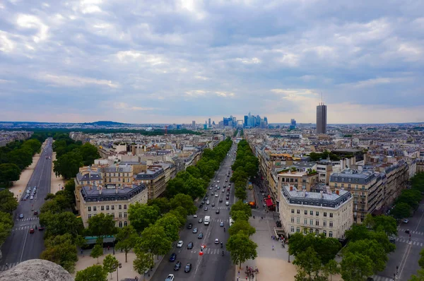 ヨーロッパの都市の空中風景 — ストック写真