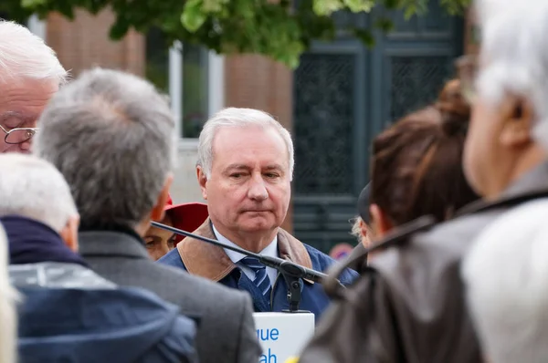 Toulouse France Avril 2023 Maire Toulouse Jean Luc Moudenc Participe — Photo