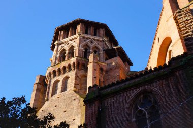 Avrupa kentinin tarihi binalarının manzarası