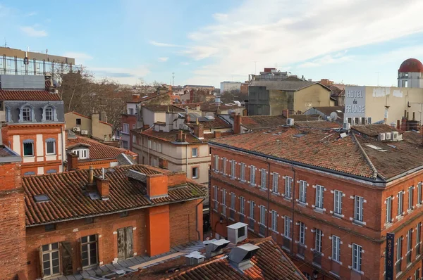 stock image view of the historic buildings of the european city