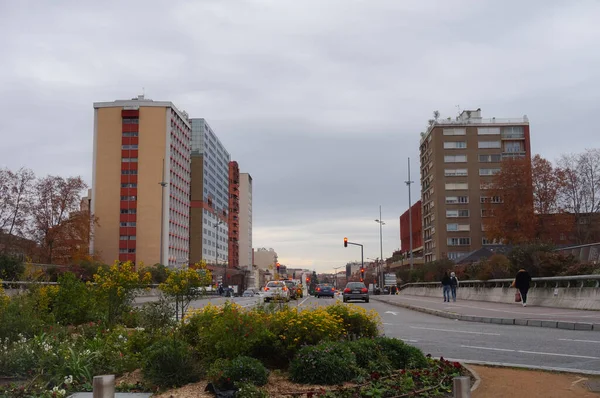 Tolosa Francia Dicembre 2019 Paesaggio Urbano Nella Prospettiva Marengo Boulevard — Foto Stock