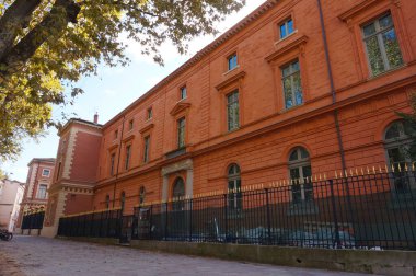 Avrupa kentinin tarihi binalarının manzarası