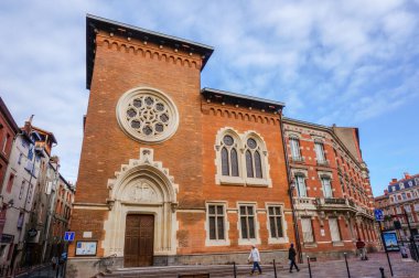 Avrupa kentinin tarihi binalarının manzarası