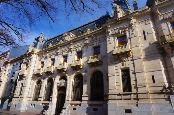 Avrupa kentinin tarihi binalarının manzarası