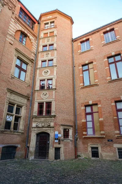 Avrupa kentinin tarihi binalarının manzarası