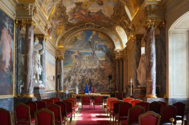 Toulouse, Fransa - 21 Temmuz 2023 - Capitole 'de, Belediye Binası: 