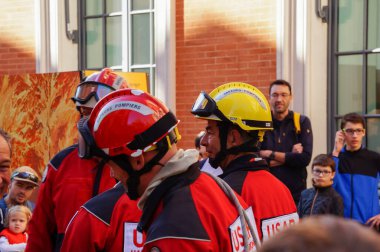 Toulouse, Fransa - 8 Ekim 2023 - Fransız Ulusal İtfaiyeciler Kongresi (