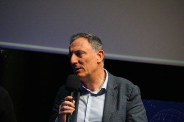Toulouse, Fransa - 27 Mart 2025 - Toulouse ComUE Başkanı Prof. Michal Toplis ve Toulouse Üniversitesi Araştırma Başkan Yardımcısı Prof. Matthieu Arlat, BPI France 'ın Deeptech Tour' unda