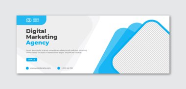 Yaratıcı ajans kapak şablonu