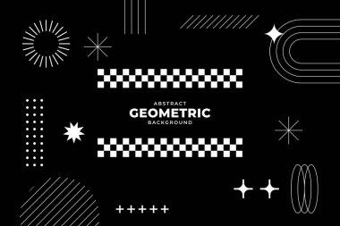 Geometric patterns and abstract symbols clipart