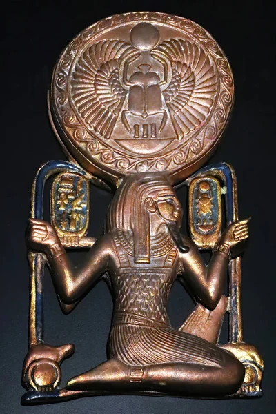 Амулет Знайдений Гробниці Тутанхамона — стокове фото