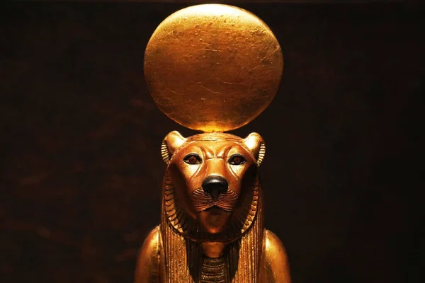 Statue Des Sachmet Aus Dem Grab Tutanchamuns — Stockfoto
