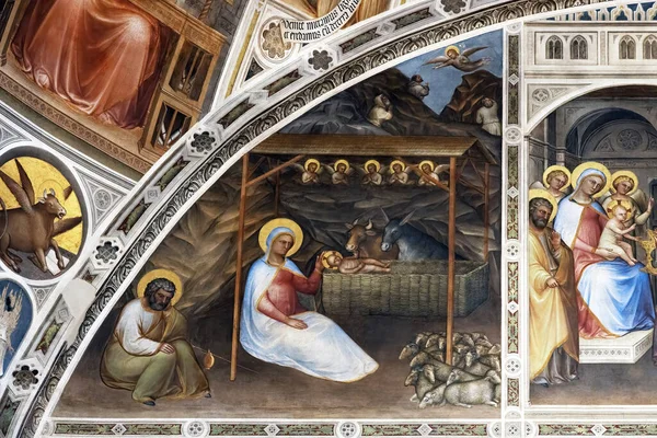 Padova Itálie Dubna 2023 Narození Ježíše Starověké Křtiny Padově Itálie — Stock fotografie