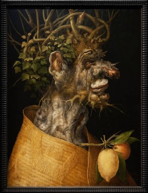 Vienna, Austria - April 26, 2024: 'Winter' by Arcimboldo in Kunsthistorisches Museum