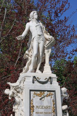 Burggarten, Viyana 'daki Mozart Anıtı