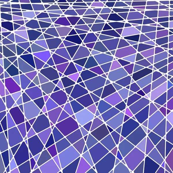 Abstrakte Vektor Glasmosaik Hintergrund Blau Und Violett — Stockvektor