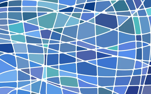 Abstrait Vecteur Teinté Verre Mosaïque Fond Bleu Sarcelle — Image vectorielle