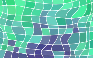 soyut vektör boyalı cam mozaik arkaplan - yeşil ve mor