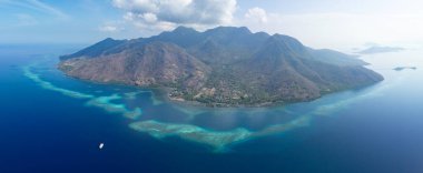 Flores, Endonezya açıklarında güzel ve sağlıklı bir mercan resifi volkanik bir adayı çevrelemektedir. Bu bölge, Küçük Sunda Adaları 'nda yüksek deniz biyolojik çeşitliliği ile bilinir..