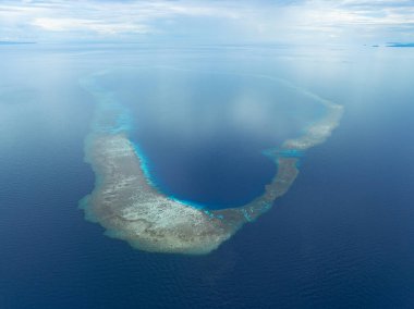 Tomini Körfezi 'nde, Endonezya' nın Togian Adaları 'ndan çok uzak olmayan manzaralı bir mercan adası bulunur. Ekvatorun güneyindeki bu güzel alan inanılmaz bir deniz biyolojik çeşitliliğine ev sahipliği yapıyor..