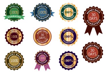 Klasik Garanti Altın Mühür Kurdelesi Vintage Ödülleri amblem kalite pul tasarımı en iyi garantili ürün satış etiketi garantisi