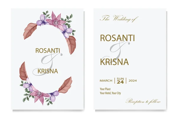 Decorative Floral Foliage Ornament for Wedding Invitations features intricate and delicately designed floral patterns and foliage, creating an elegant and romantic touch. These ornamental elements are crafted to enhance the aesthetics of wedding invi