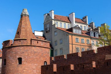 Polonya 'nın Varşova kentindeki kaleler