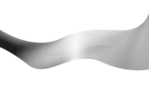 Des Vagues Lignes Noires Rayures Ondulées Abstraites Sur Fond Blanc — Image vectorielle