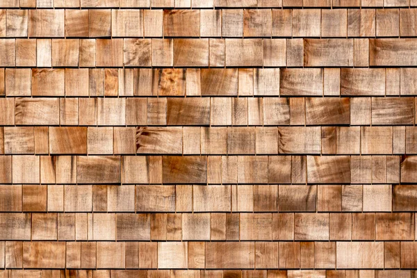 Schindelrote Zedernholz Schütteln Holz Abstellgleis Reihendachpaneel Aus Lärche Nadelbaum Holzschindeln — Stockfoto