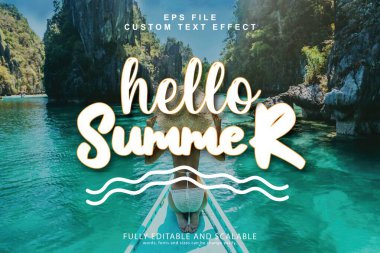 3d düzenlenebilir premium metin efekti