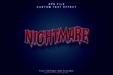 Düzenlenebilir 3B Metin Efekti