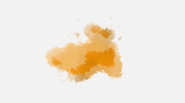 Mürekkep geçişi gübre sıçratma animasyonu. Mürekkep sıçrama bileşimi. Soyut mürekkep sıçrama değişimi. mürekkep fırçası darbesi, sıvı sanat arka planı, üst üste, alfa mat bileşimi.
