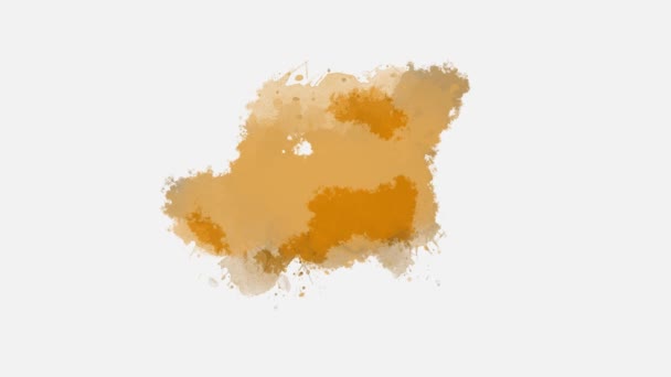 Ink Transition Splatter Composting Animation Ink Splatter Compositing Abstract Ink — Stock Video
