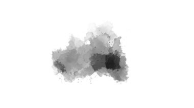 Renkli mürekkep geçişi. Mürekkep damlası bileşimi. mürekkep sıçrama bileşimi, suluboya geçiş, mürekkep ıslak fırça darbesi, sıvı sanat arka planı, kaplama, alfa mat bileşimi.