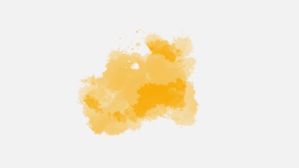 Fluid Ink Splash Transitions Ink Drop Transition Ink Splatter Compositing — Stock Video