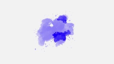 Mürekkep değişimi lekesi yayılma etkisi yaratıyor. Mürekkep fırçası darbesi değişimi. Mürekkep sıçraması. Soyut mürekkep fırçası lekesi, çarpma, sıvı sanat, kaplama, alfa matte bileşimi, yayılan fırça darbesi. mürekkep geçiş sıçratan gübre canlandırması.