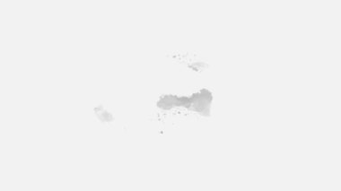 Soyut suluboya arkaplan resmi, akvaryum boyası serpiştirilmiş, beyaz üzerine izole edilmiş. siyah ve beyaz pastel tonlar