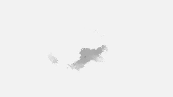 黑色水彩颜料 抽象纹理 矢量背景 — 图库视频影像