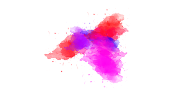 Suluboya fırça darbesi. Mürekkep sıçrama değişimi. Soyut mürekkep lekesi, splat, akışkan sanat, kaplama, alfa matte kompozisyonu, beyaz kağıt üzerine yayılmış. Mürekkep değişimi lekesi yayılıyor.