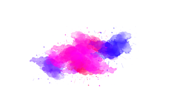 Suluboya fırça darbesi. Mürekkep sıçrama değişimi. Soyut mürekkep lekesi, splat, akışkan sanat, kaplama, alfa matte kompozisyonu, beyaz kağıt üzerine yayılmış. Mürekkep değişimi lekesi yayılıyor.